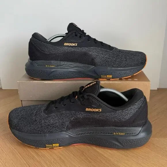 Brooks Adrenaline GTS 24 Black/Ebony/Burnt Sienna Men Running Sneakers- SZ 13 - Picture 11 of 13